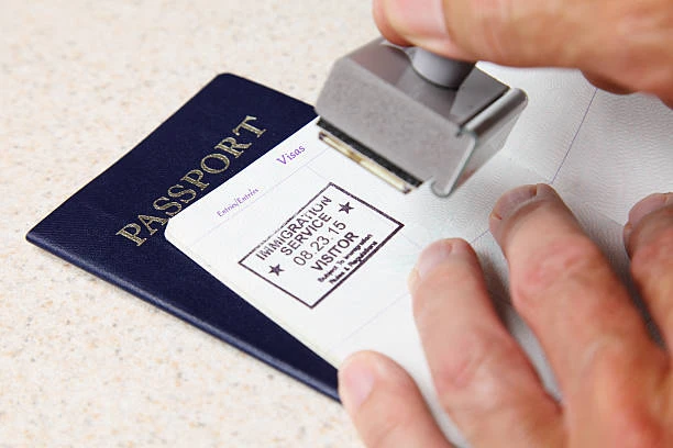 visitor visa stamp on paper asconsultants